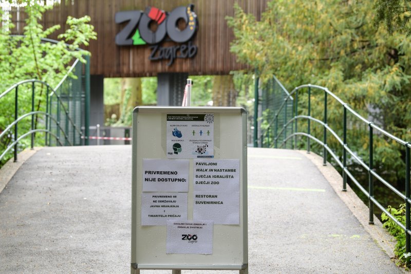 Zagreb: Za posjetitelje ponovno otvoren ZOO vrt