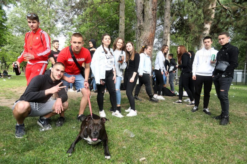 Zagrebački maturanti na Bundeku