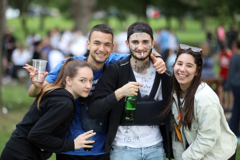 Zagrebački maturanti na Bundeku