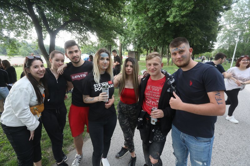 Zagrebački maturanti na Bundeku