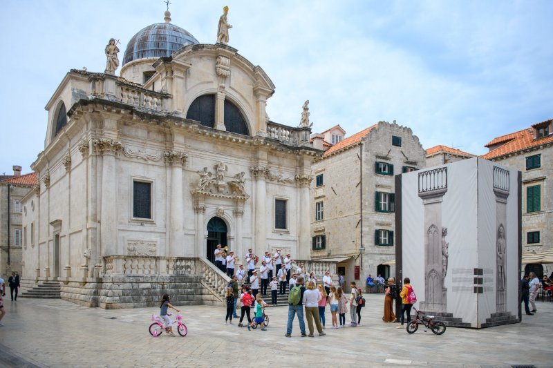 Dubrovnik: Obilježavanje Dana državnosti na gradskim ulicama