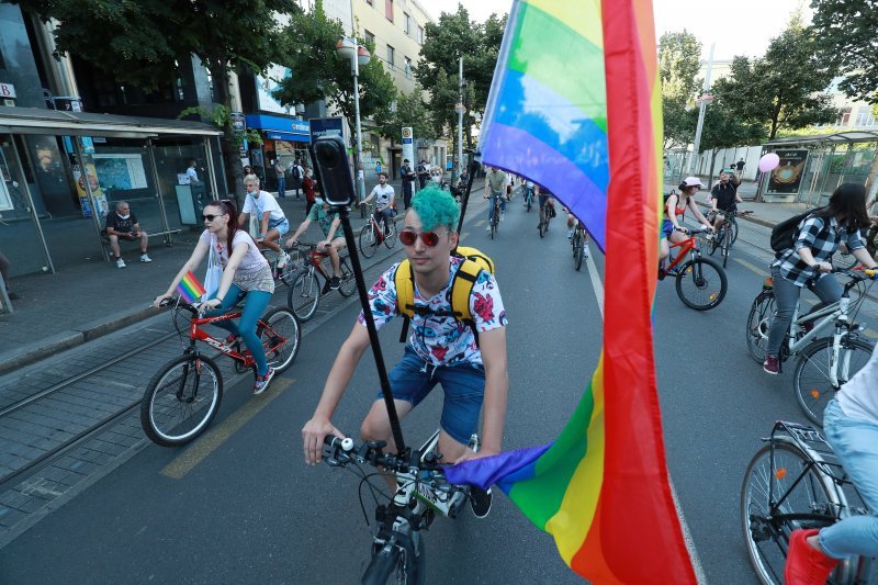 Biciklistički prosvjed 'Pride Ride'