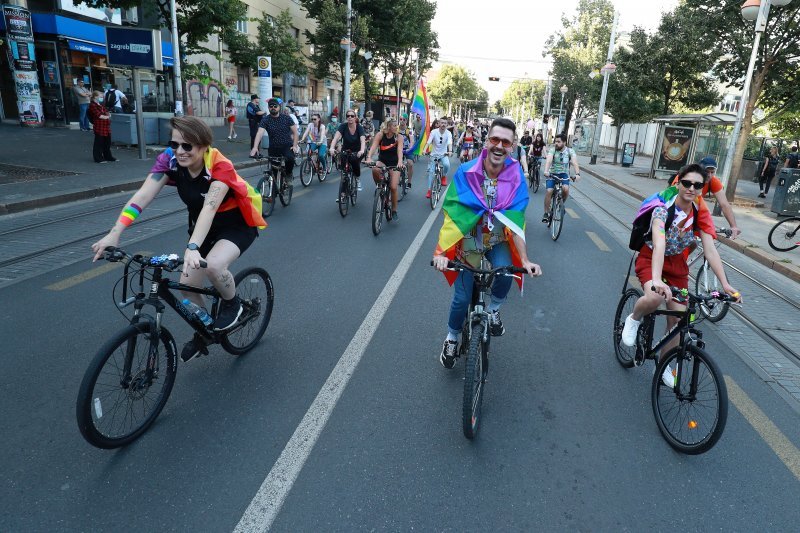 Biciklistički prosvjed 'Pride Ride'