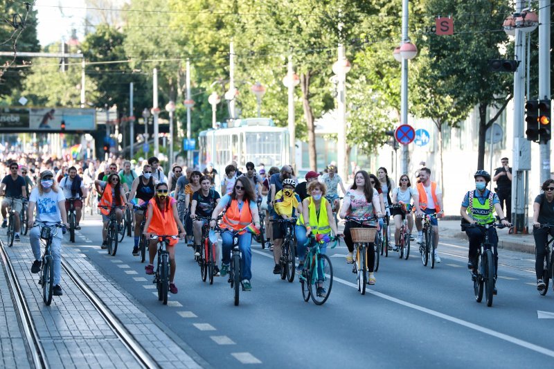 Biciklistički prosvjed 'Pride Ride'