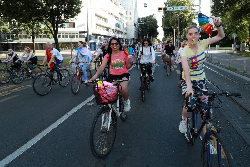 Biciklistički prosvjed 'Pride Ride'