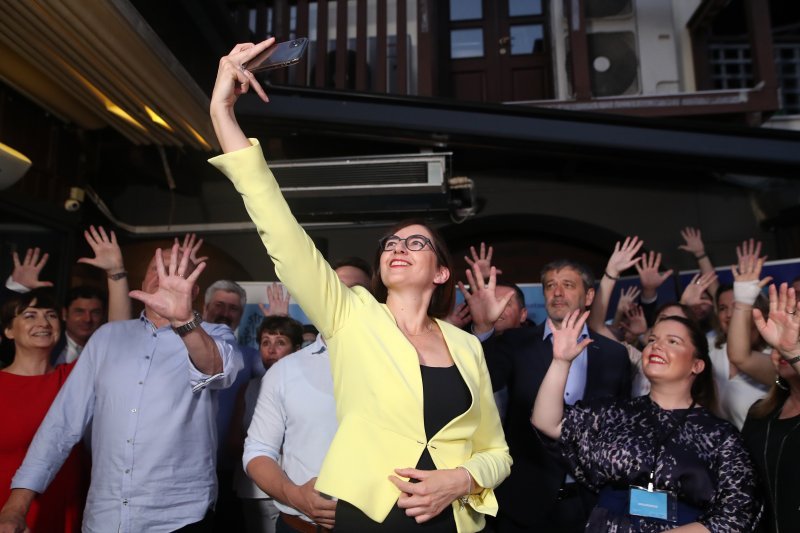 Marijana Puljak slavi ulazak u Sabor