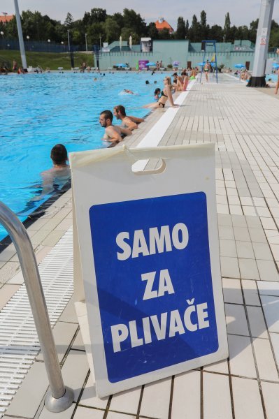 Zagreb: Kupališna sezona na bazenima Šalata