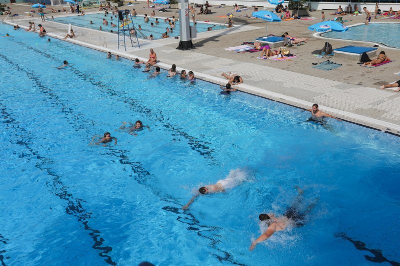 Zagreb: Kupališna sezona na bazenima Šalata