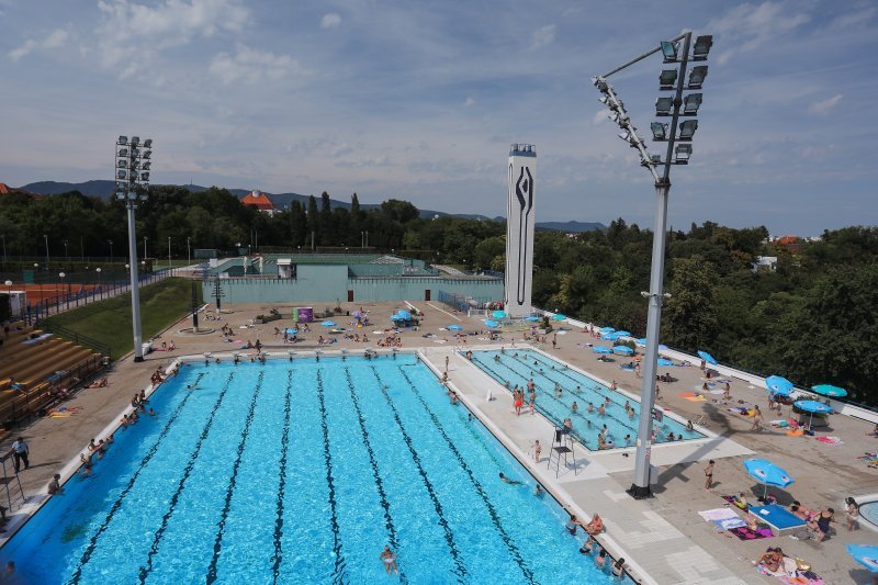Zagreb: Kupališna sezona na bazenima Šalata