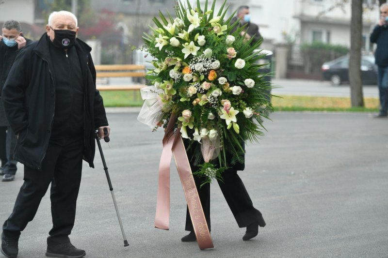 Sprovod Tomislava Merčepa na Mirogoju