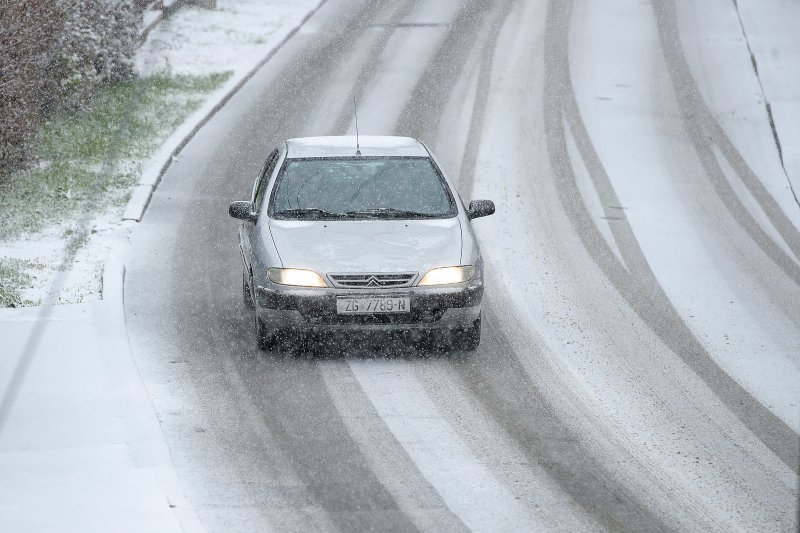 Snijeg u Zagrebu