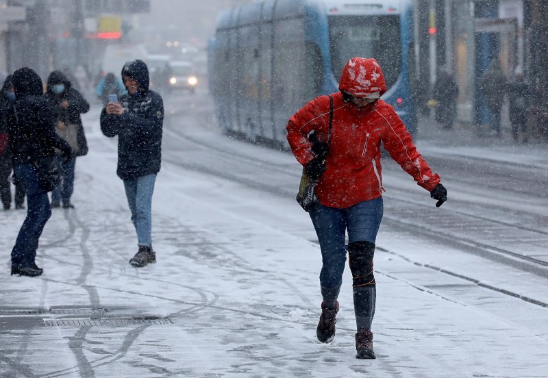 Snijeg u Zagrebu