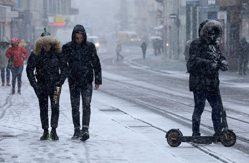 Snijeg u Zagrebu