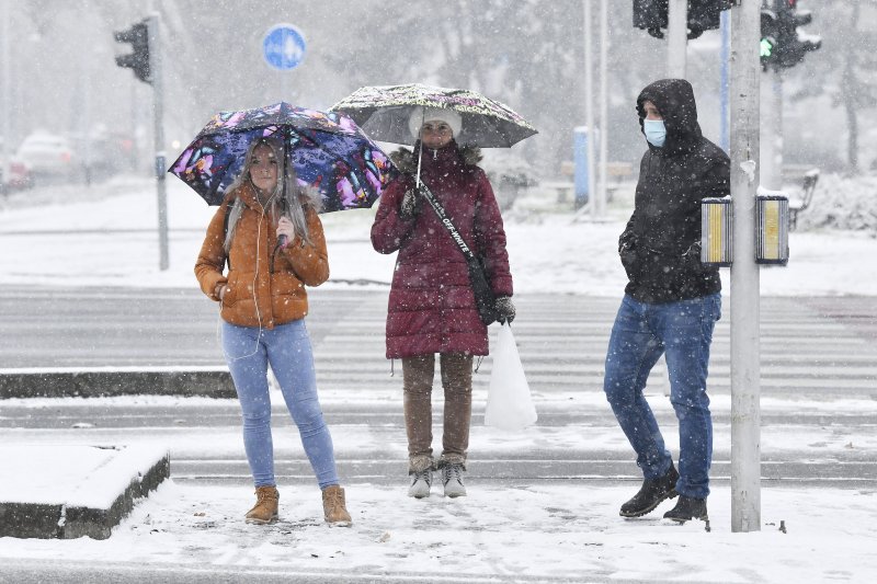 Snijeg u Zagrebu