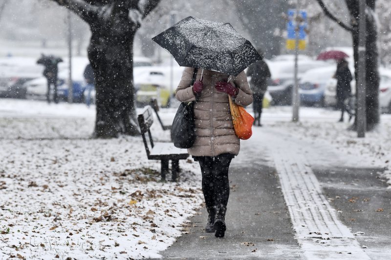 Snijeg u Zagrebu