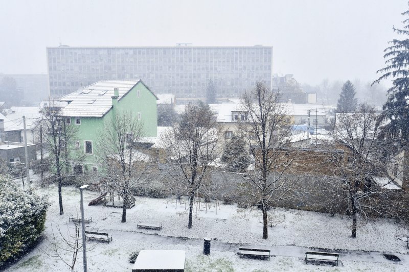 Snijeg u Zagrebu