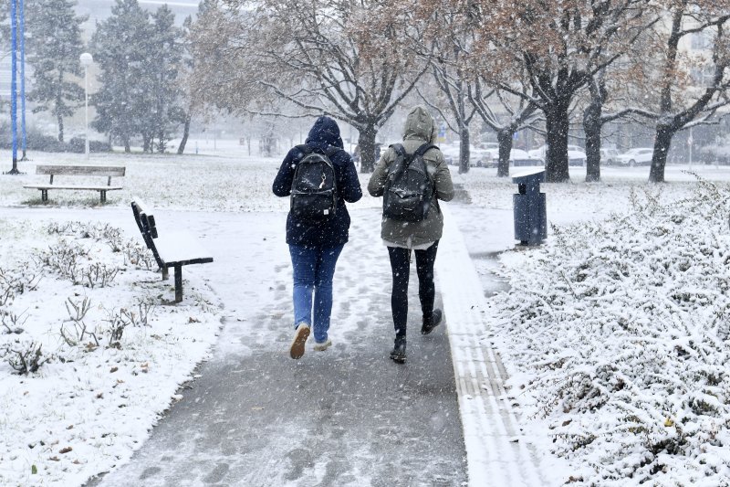 Snijeg u Zagrebu