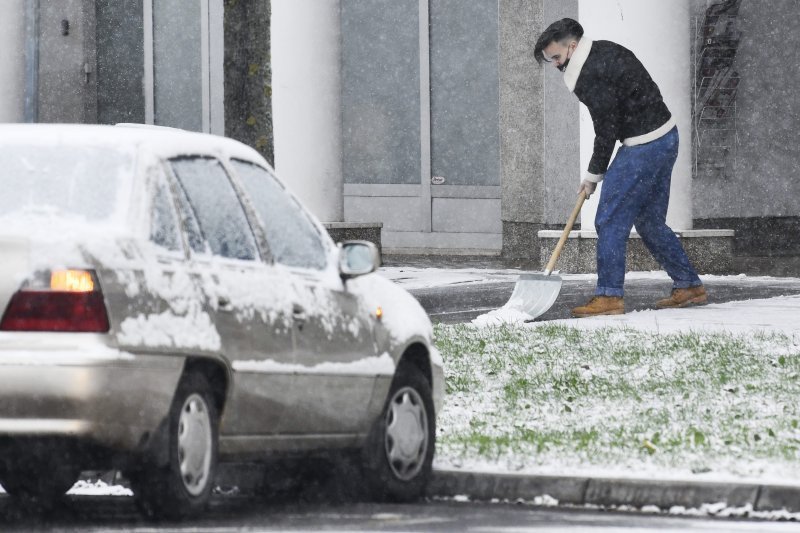 Snijeg u Zagrebu