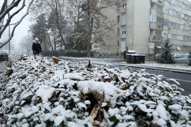 Zagreb pod snježnim pokrivačem