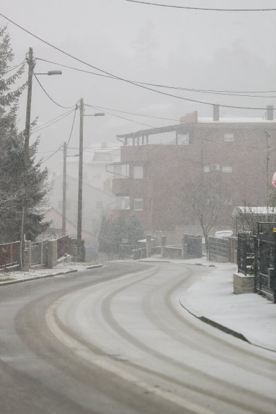 Zagreb pod snježnim pokrivačem