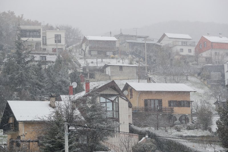 Zagreb pod snježnim pokrivačem