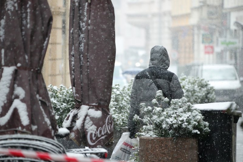 Snijeg u Zagrebu