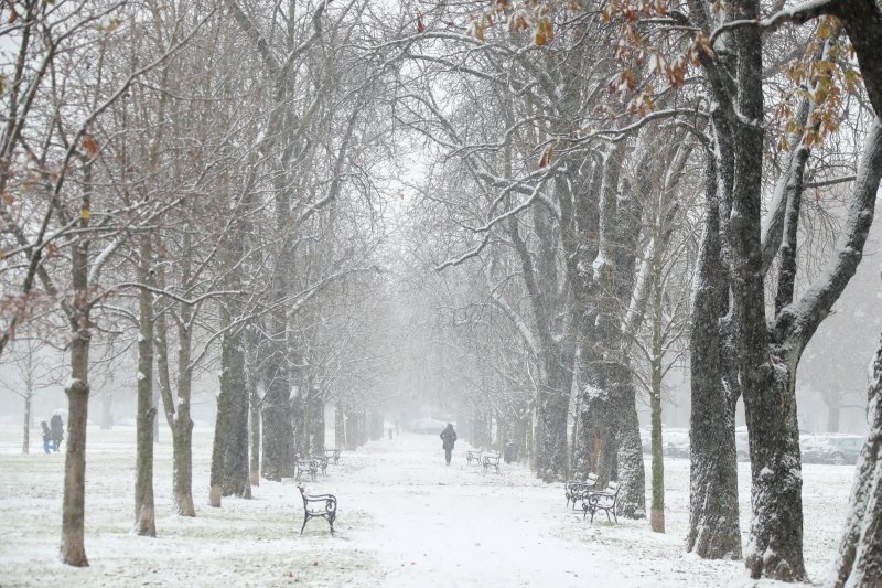 Snijeg u Zagrebu