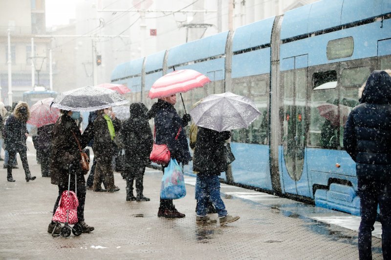 Snijeg u Zagrebu