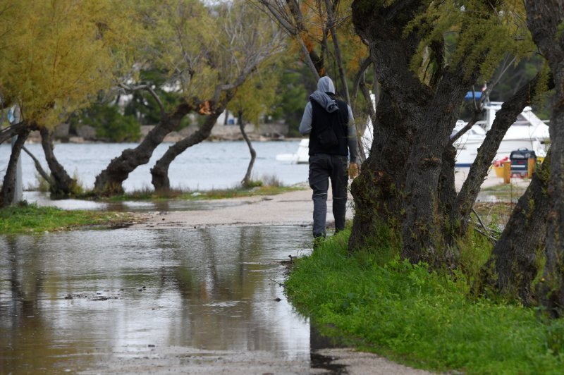 Poplavljena Jadrija u Šibeniku