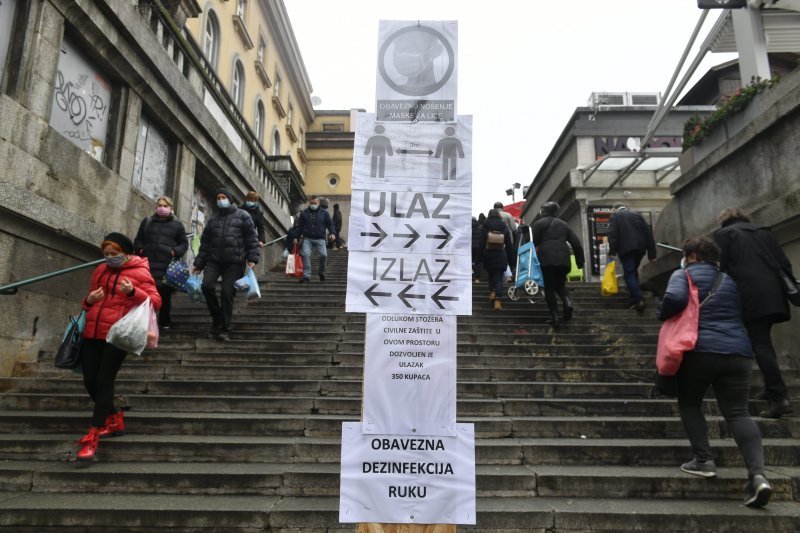 Atmosfera u centru Zagreba nakon uvođenja novih mjera Stožera