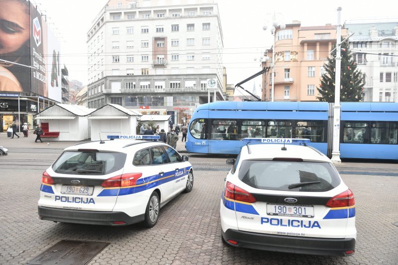 Pojačana policijska kontrola u centru Zagreba na dan uvođenja strožih mjera