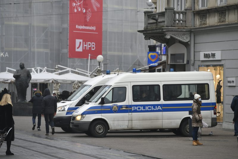 Pojačana policijska kontrola u centru Zagreba na dan uvođenja strožih mjera