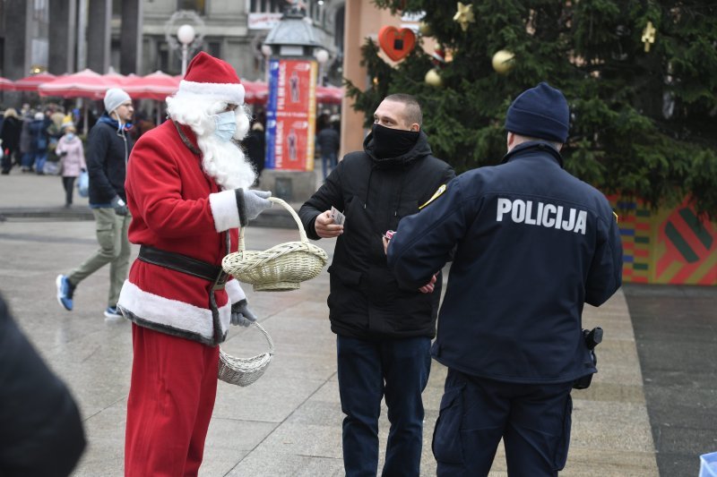 Pojačana policijska kontrola u centru Zagreba na dan uvođenja strožih mjera