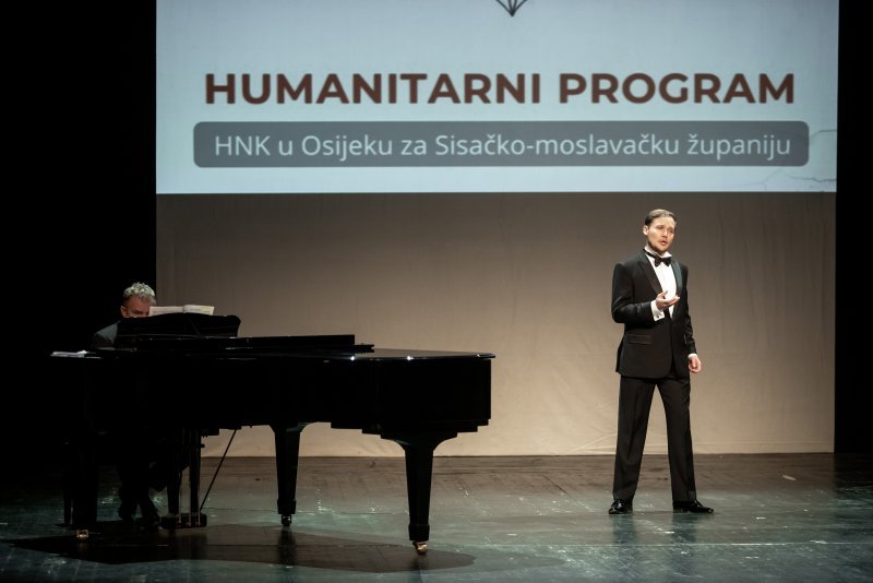 Osječki HNK održao humanitarni koncert za pomoć Sisačko-moslavačkoj županiji