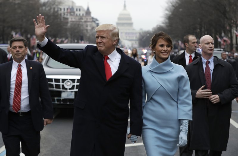 Donald Trump i Melania Trump na inauguraciji