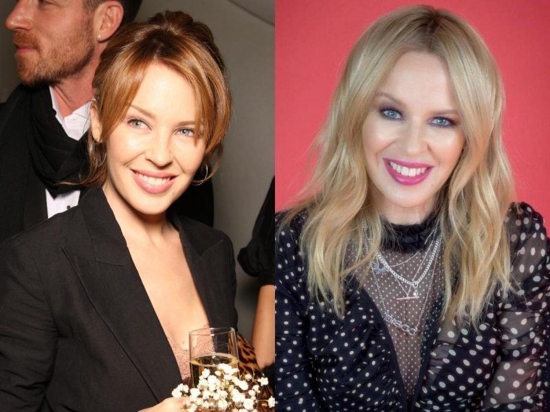 Kylie Minogue 2009. i 2020.