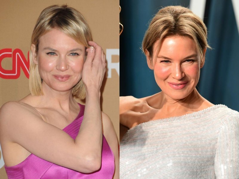 Renee Zellweger 2010. i 2020.