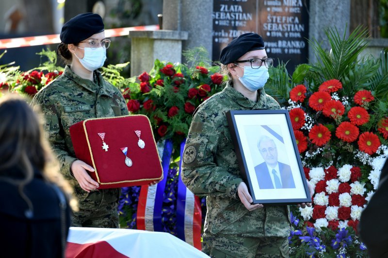 Posljednji ispraćaj Miroslava Tuđmana