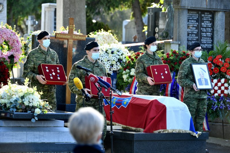 Posljednji ispraćaj Miroslava Tuđmana