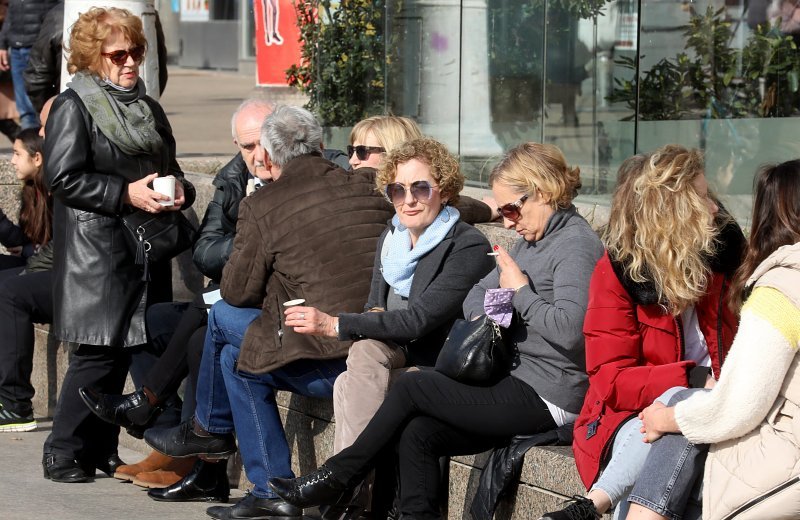 Zagreb: Sunčano i toplo vrijeme u centru grada