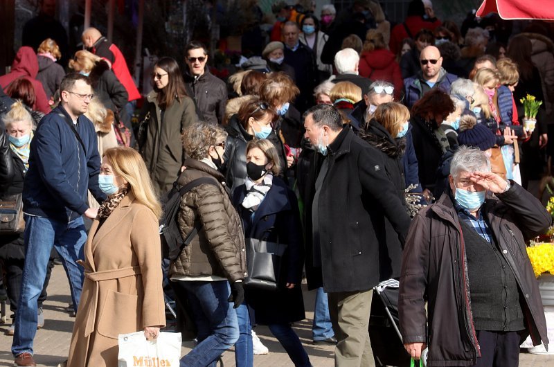 Zagreb: Sunčano i toplo vrijeme u centru grada