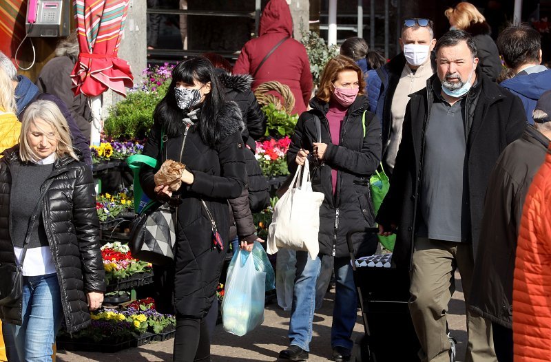 Zagreb: Sunčano i toplo vrijeme u centru grada