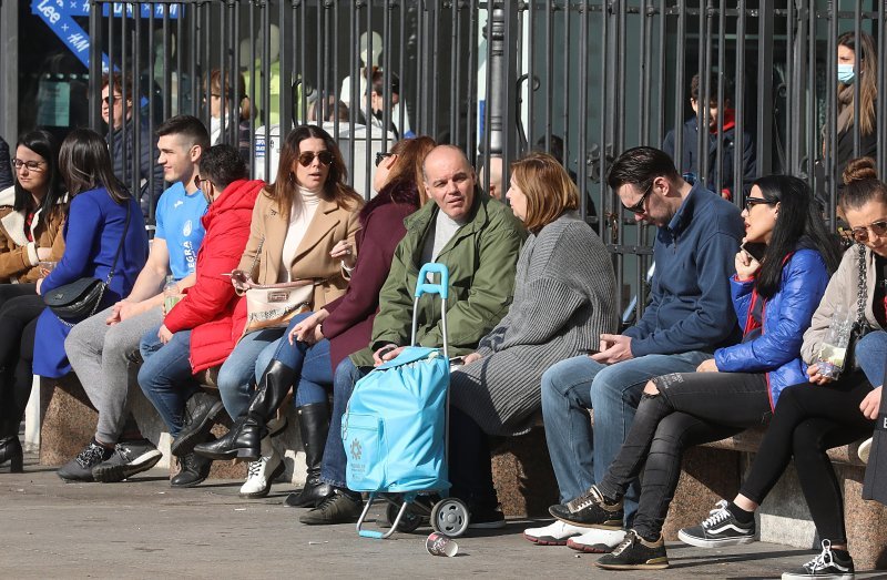 Zagreb: Sunčano i toplo vrijeme u centru grada