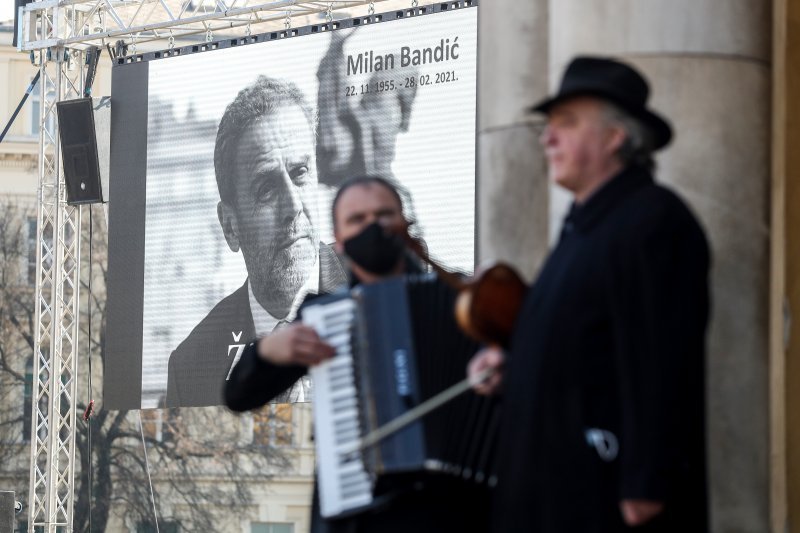 Uzvanici na komemoraciji za Milana Bandića