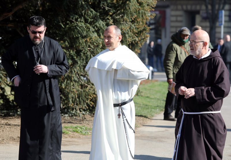 Uzvanici na komemoraciji za Milana Bandića