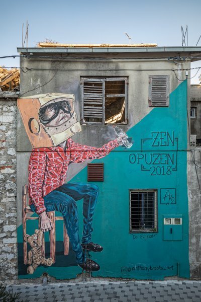 Street art festival 'Zen Opuzen'