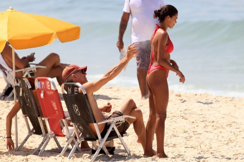 Tina Kunakey i Vincent Cassel
