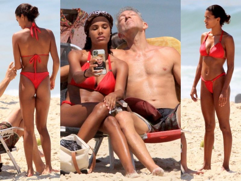 Tina Kunakey i Vincent Cassel