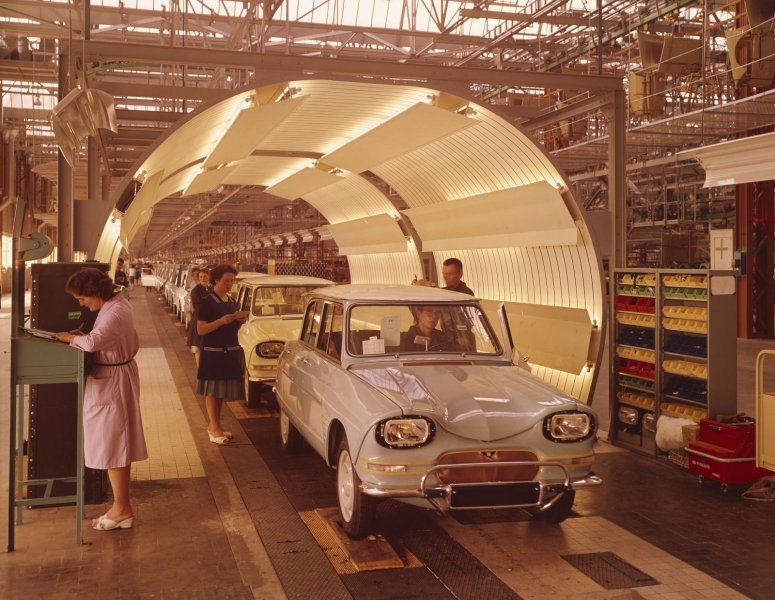 Citroën Ami 6: tvornica Rennes-La-Janais (1965.)