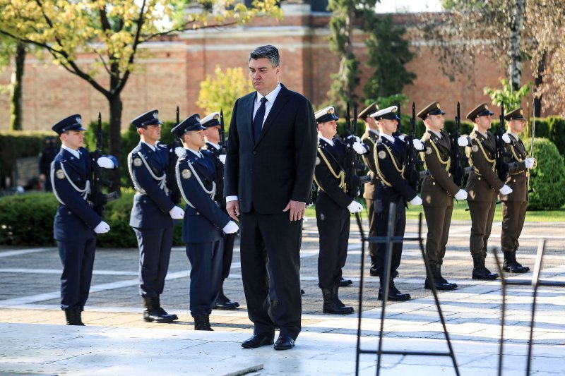 Polaganje vijenaca na Mirogoju povodom Dana oslobođenja Zagreba